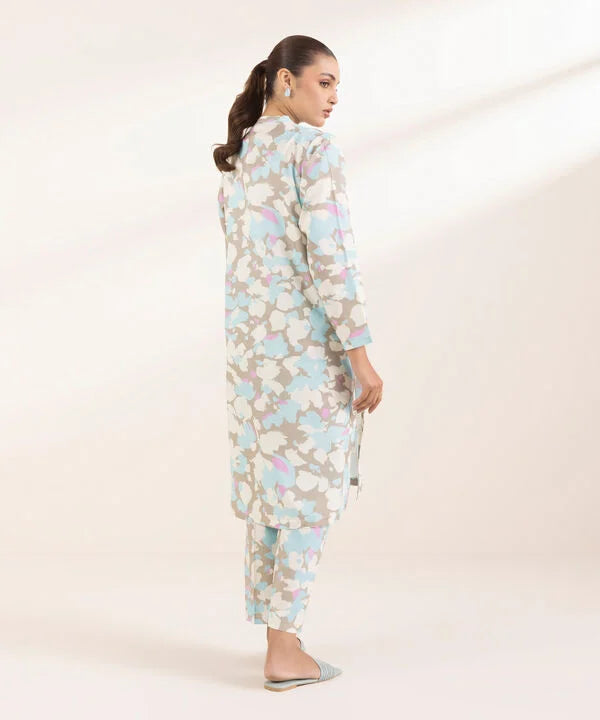 Printed Arabic Lawn Shirt