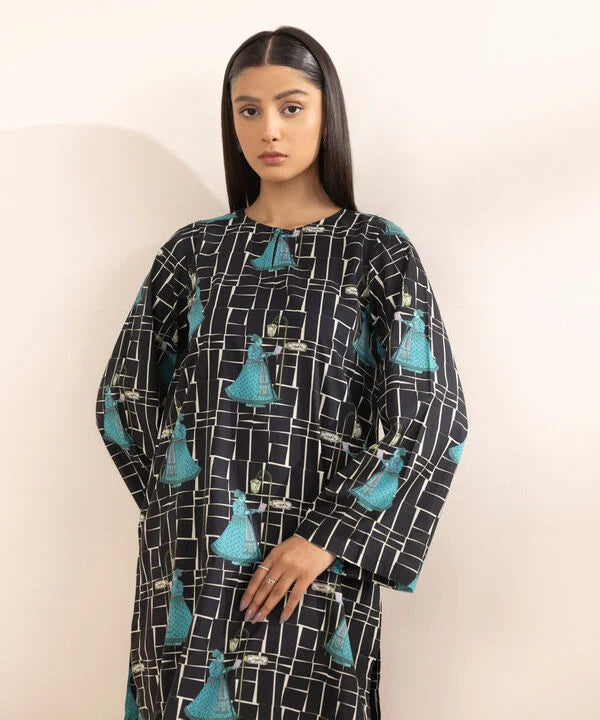 Printed Lawn Shirt