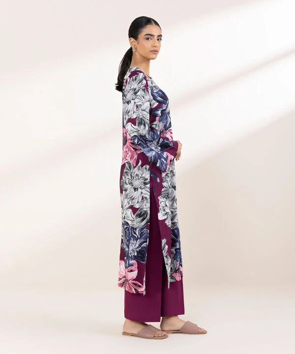 Printed Arabic Lawn Shirt