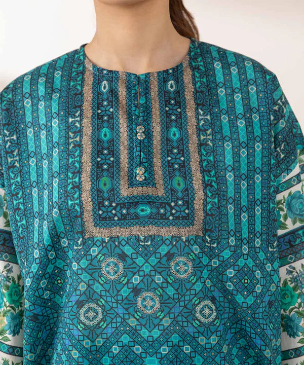 Printed Cambric Shirt