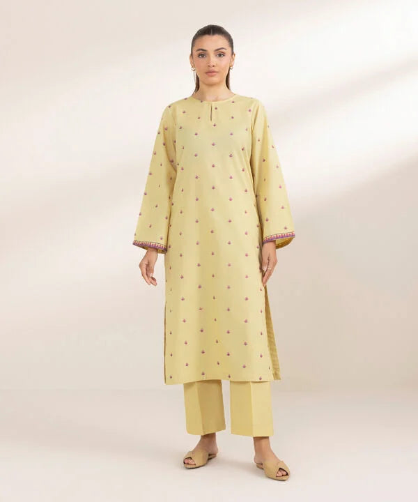 Embroidered Cambric Shirt