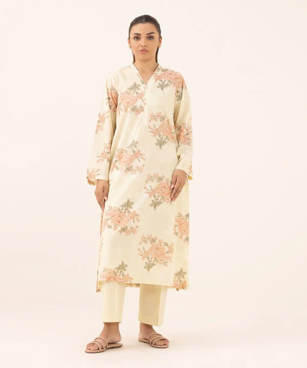 Printed Crosshatch Shirt