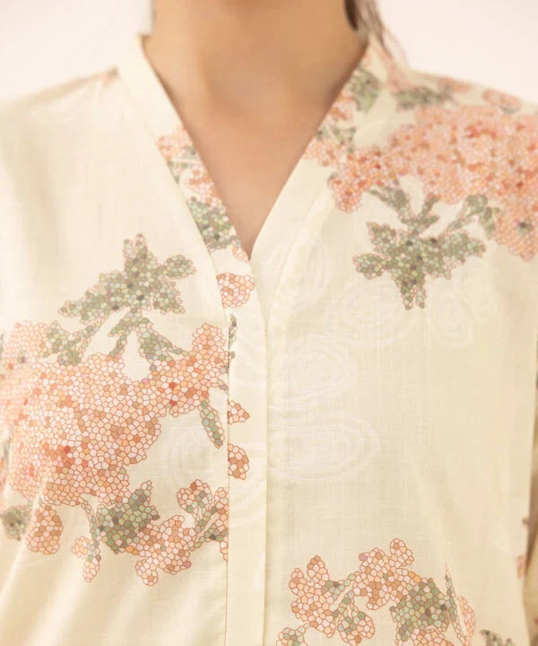 Printed Crosshatch Shirt