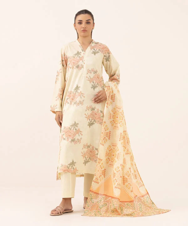 Printed Crosshatch Shirt