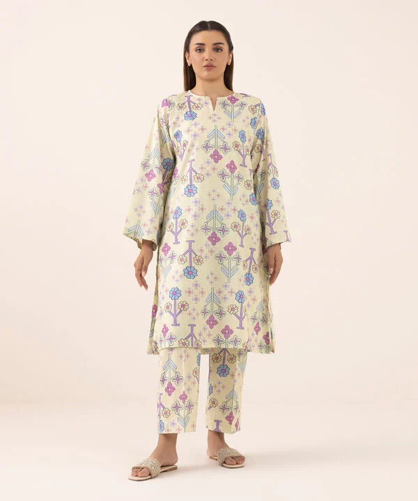 Printed Crosshatch Shirt