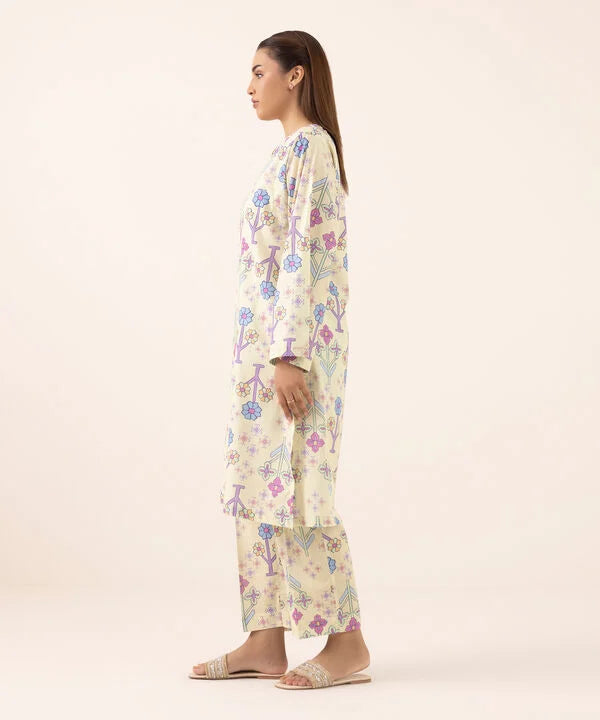 Printed Crosshatch Shirt