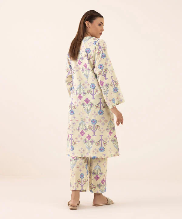 Printed Crosshatch Shirt