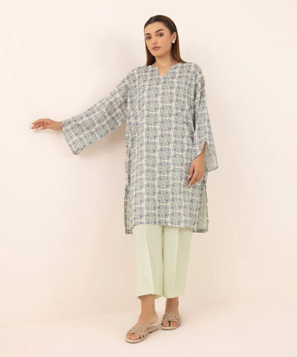 Printed Lawn Shirt