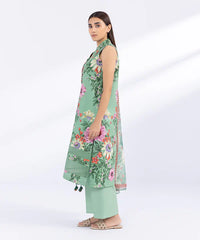 3 Piece - Embroidered Cambric Suit