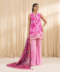 3 Piece - Embroidered Lawn Suit