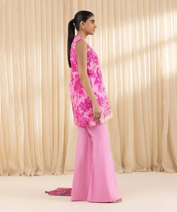 3 Piece - Embroidered Lawn Suit