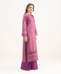 3 Piece - Embroidered Silk Suit