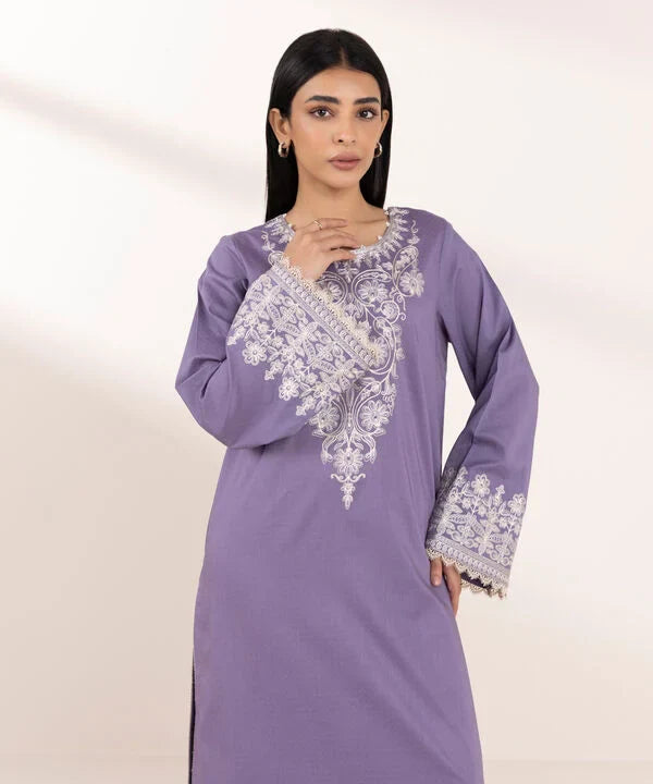 Embroidered Dobby Shirt