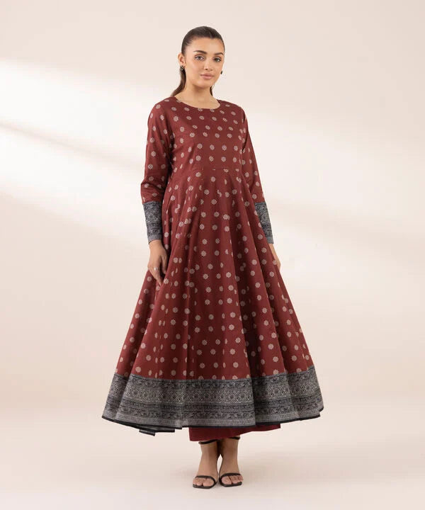 Printed Lawn Pishwas