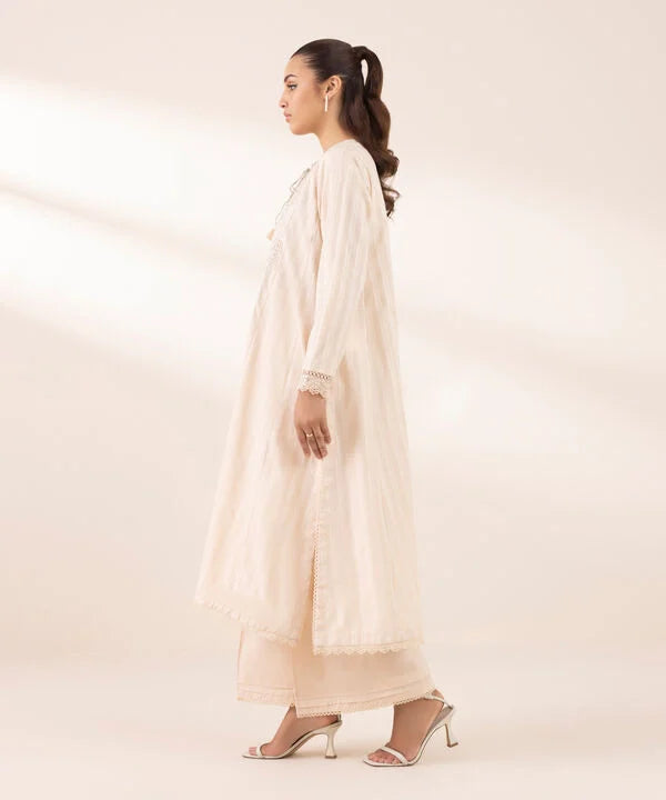 Embroidered Dobby Shirt