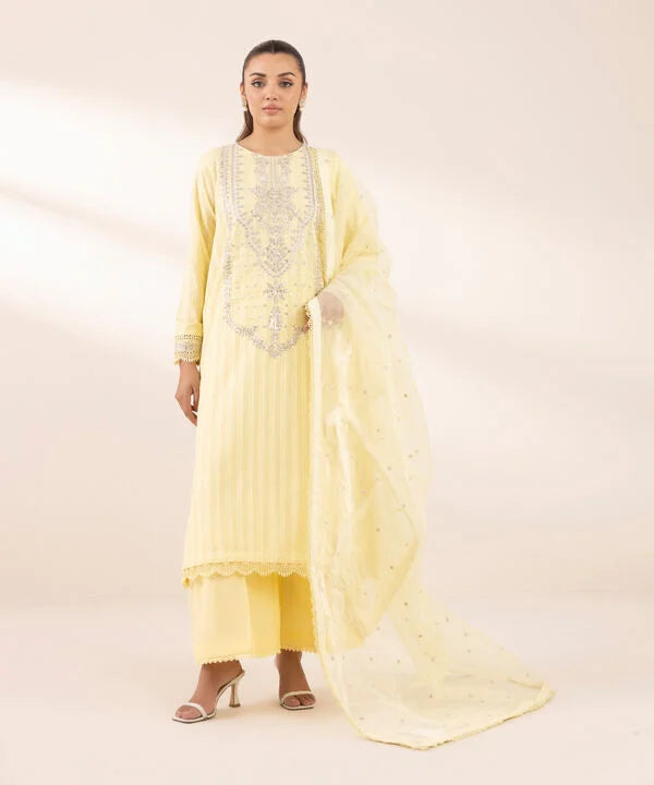 Embroidered Dobby Shirt