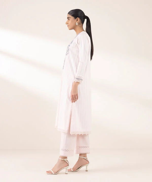 Embroidered Dobby Shirt