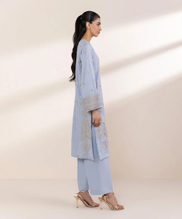 Embroidered Dobby Shirt