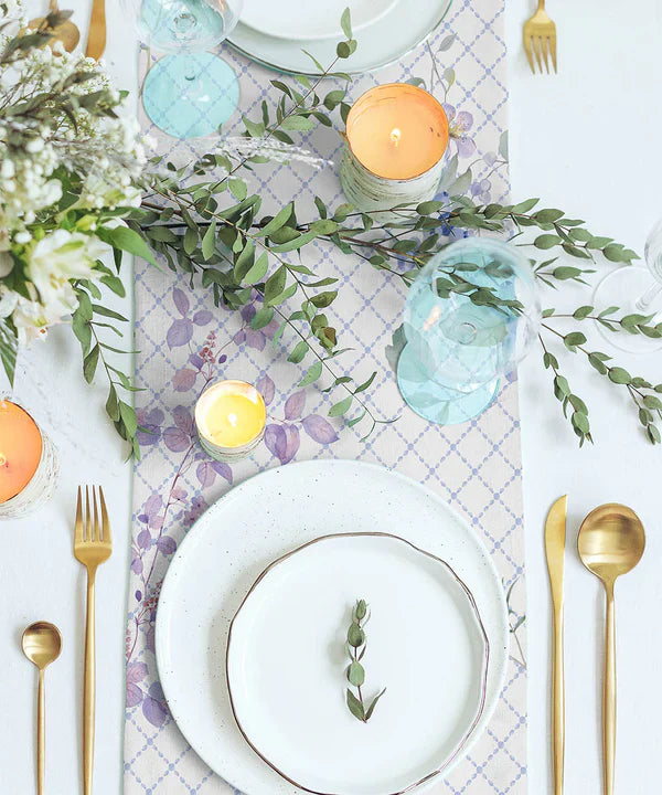 Botanic Tiles - Table Runner