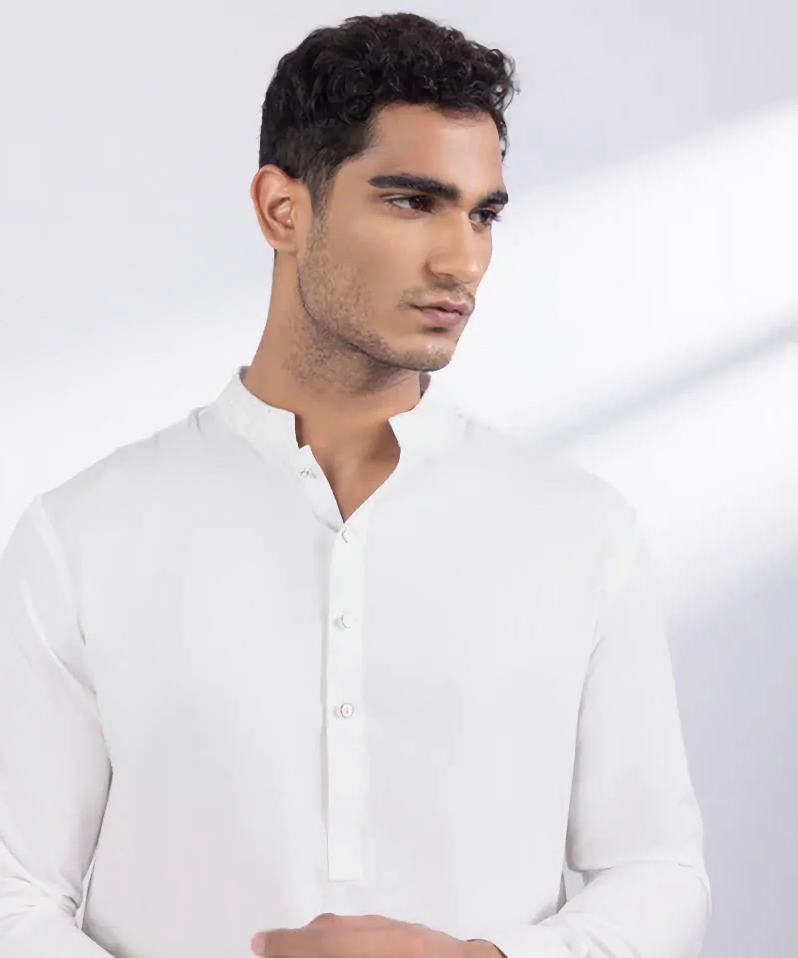 Embroidered Wash & Wear Suit