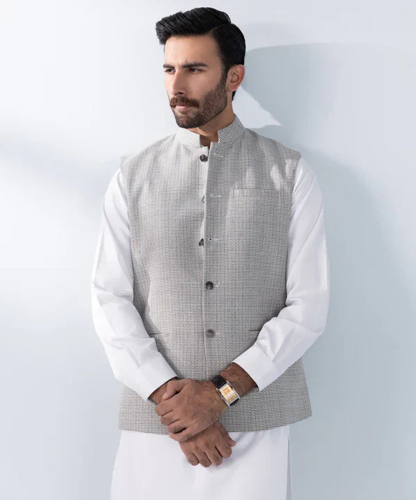 Tropical Fabric Waistcoat