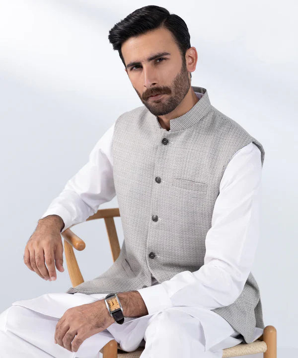 Tropical Fabric Waistcoat