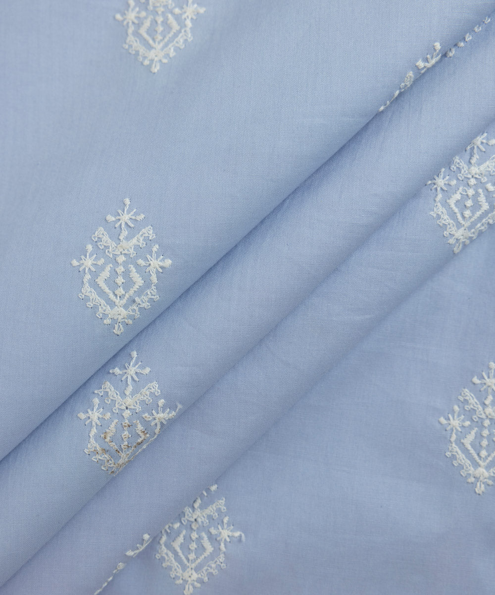 Schiffli Embroidered Cotton Kurta