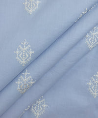 Schiffli Embroidered Cotton Kurta