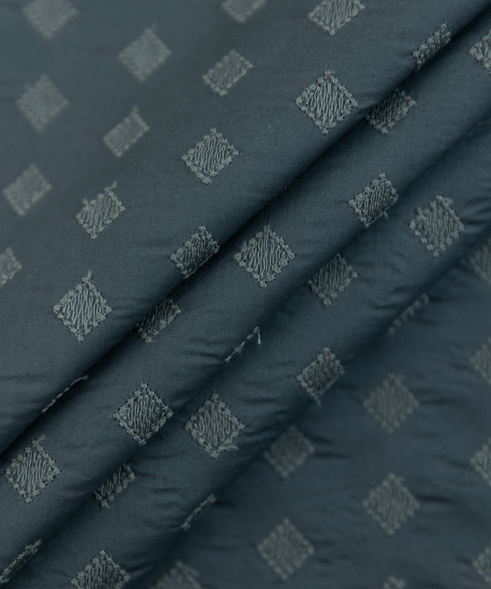 Cotton Schiffli Embroidered Kurta