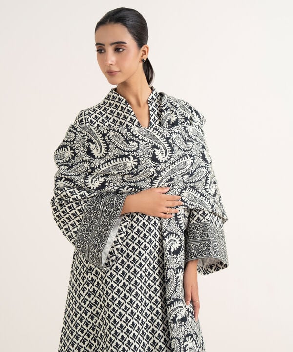 3 Piece - Printed Lawn Suit