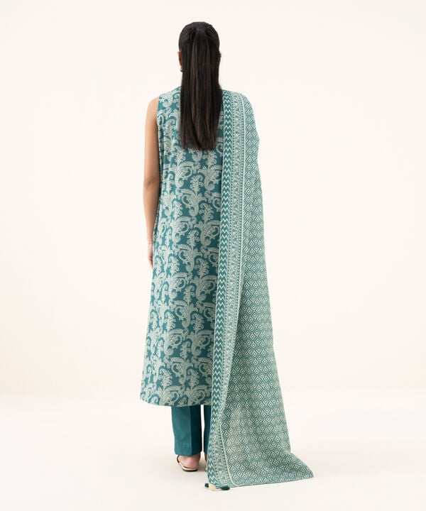 3 Piece - Printed Lawn Suit