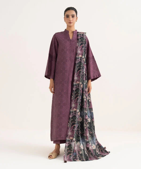 3 Piece - Printed Lawn Suit