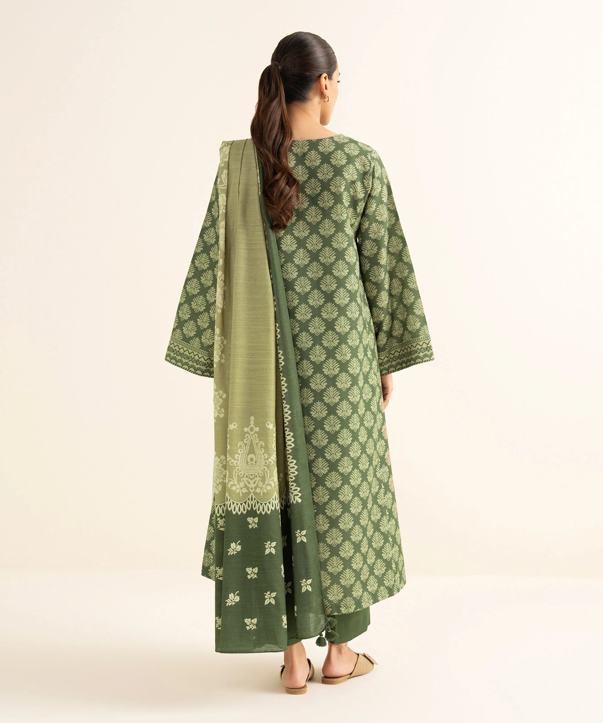 3 Piece - Printed Lawn Suit