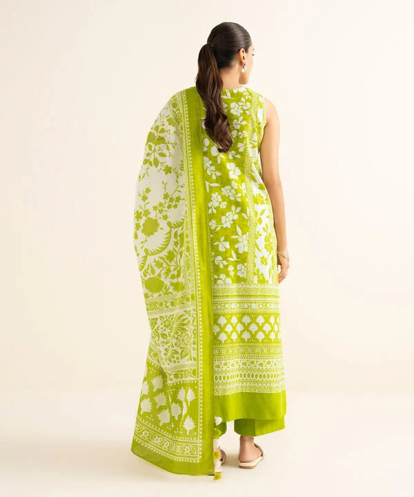 3 Piece - Embroidered Lawn Suit
