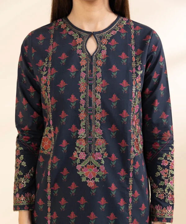 3 Piece - Embroidered Lawn Suit