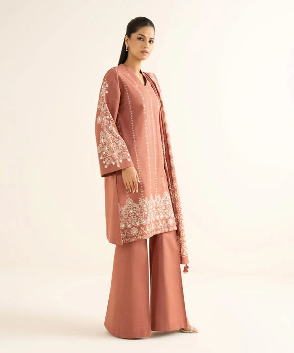 3 Piece - Embroidered Lawn Suit