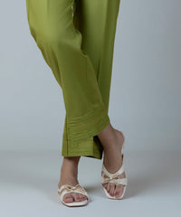 Cotton Linen Straight Pants