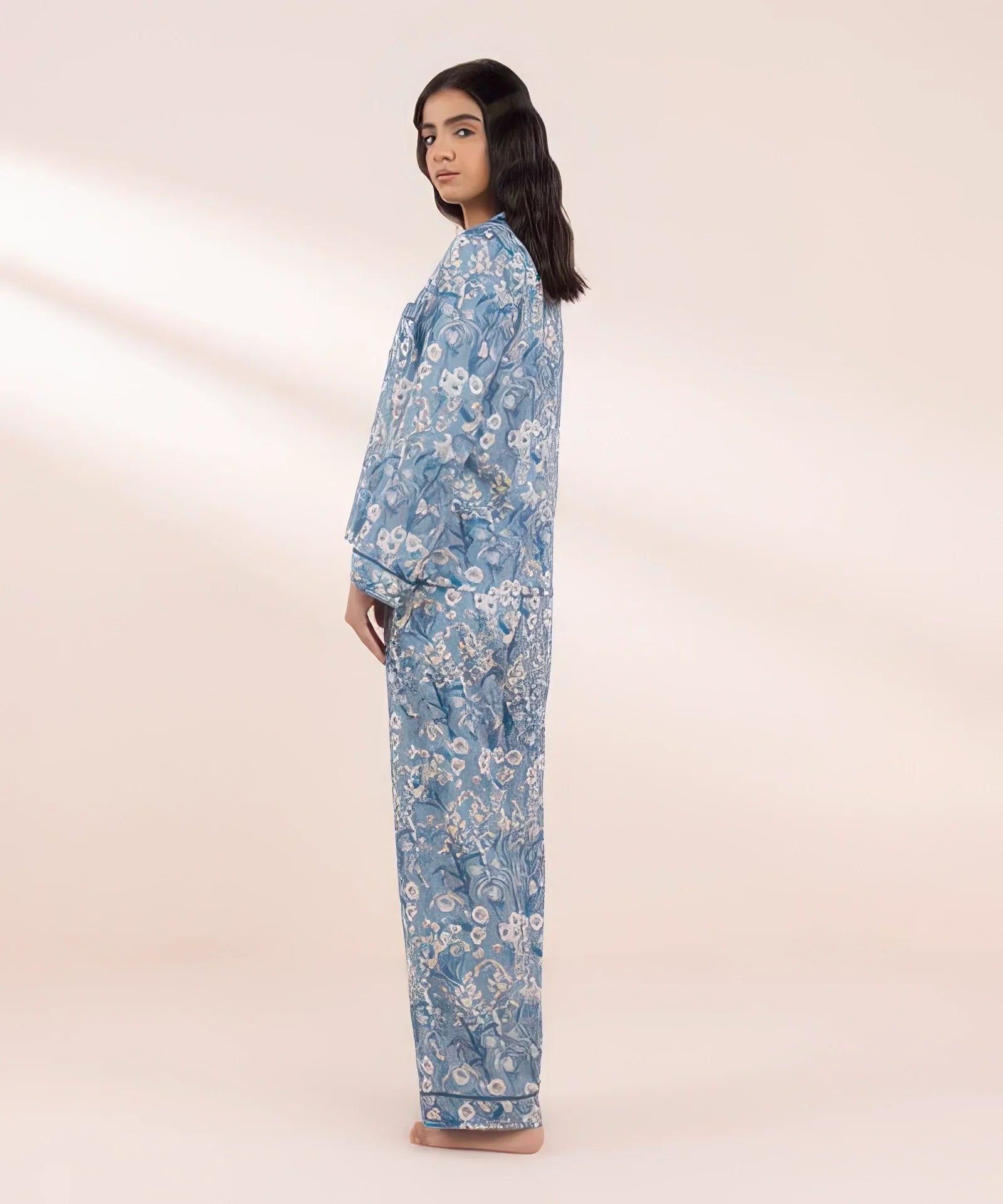 Printed Viscose PJ Set