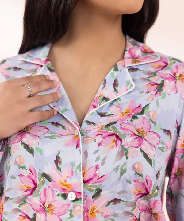 Printed Viscose PJ Set