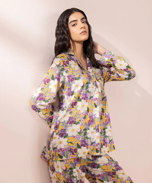 Printed Viscose PJ Set