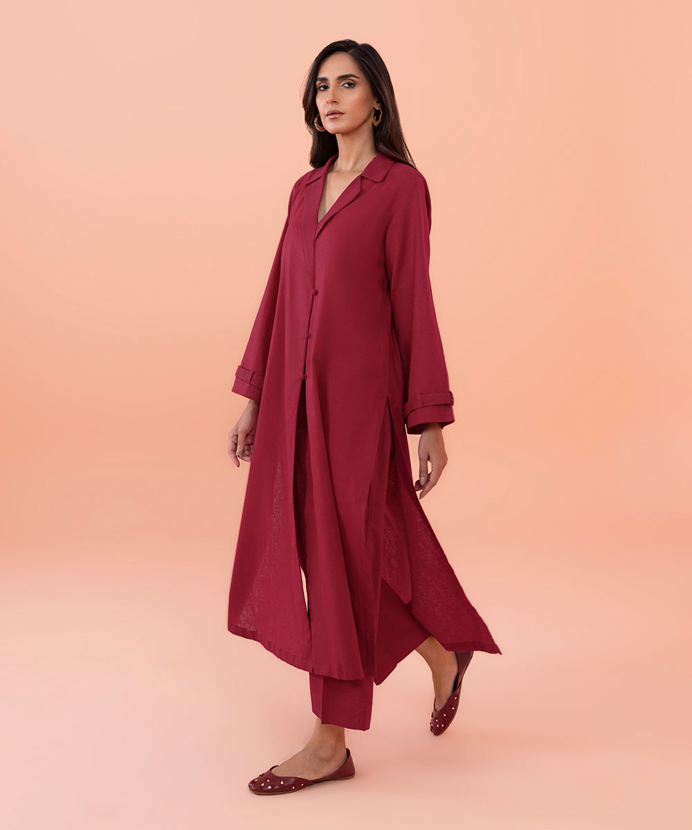 2 Piece - Cotton Linen Suit