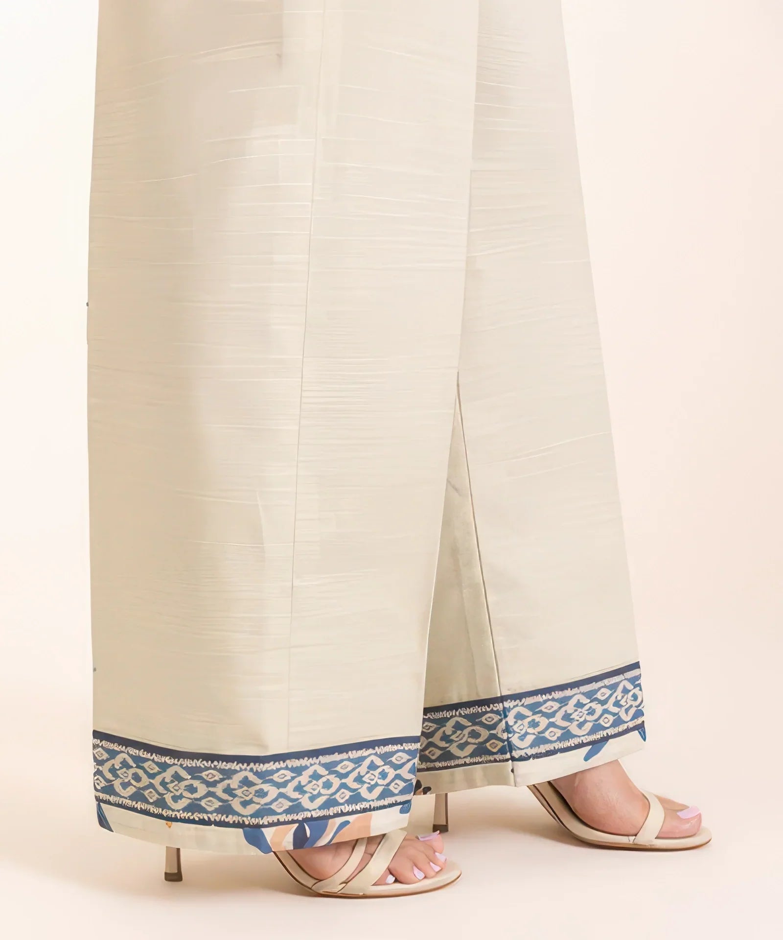 Dyed Light Khaddar Trousers