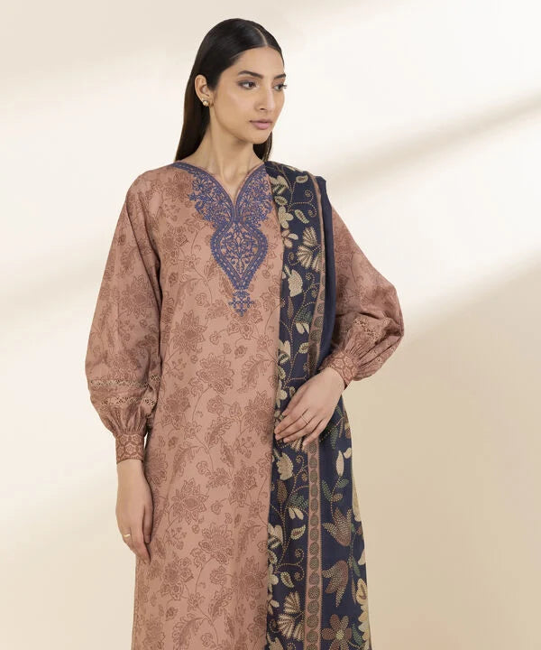 2 Piece - Embroidered Lawn Suit