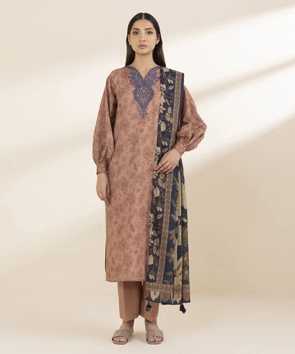 2 Piece - Embroidered Lawn Suit