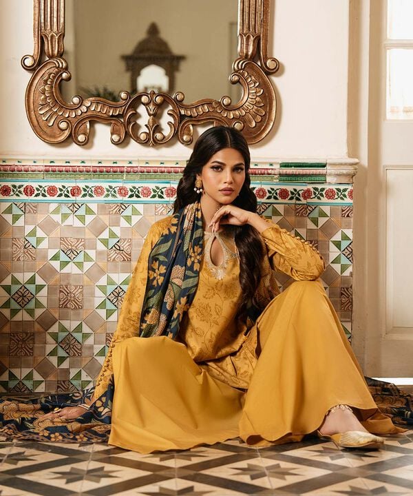 2 Piece - Embroidered Lawn Suit