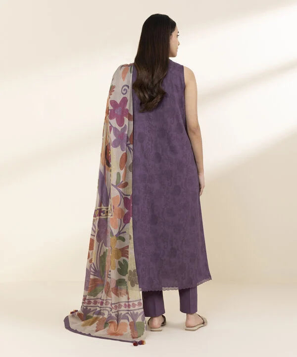 2 Piece - Embroidered Lawn Suit