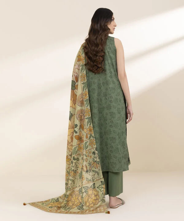 2 Piece - Embroidered Lawn Suit