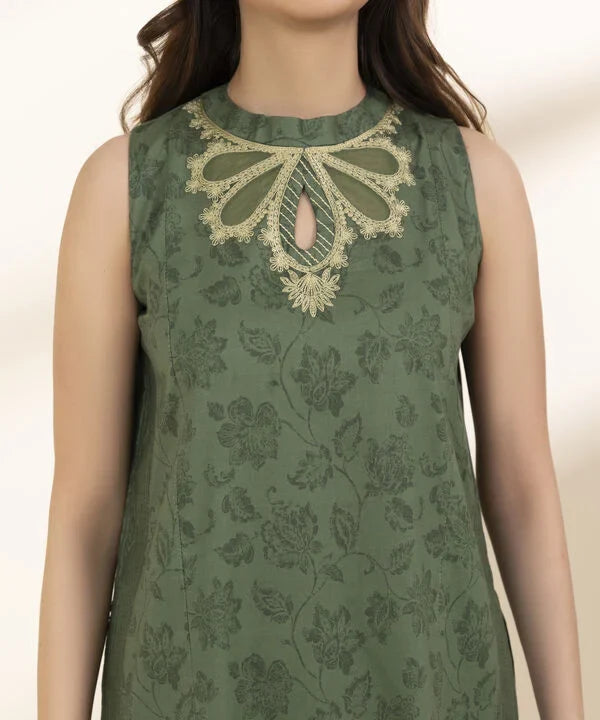 2 Piece - Embroidered Lawn Suit