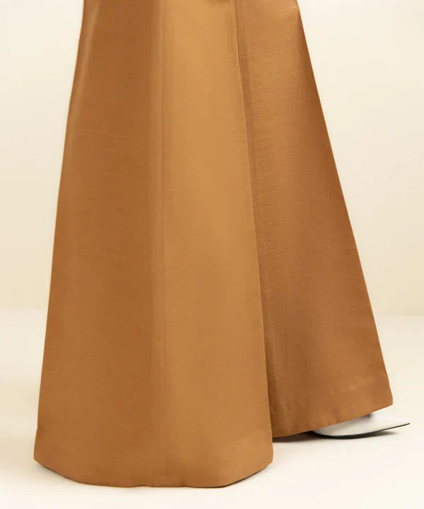 Dyed Khaddar Trousers