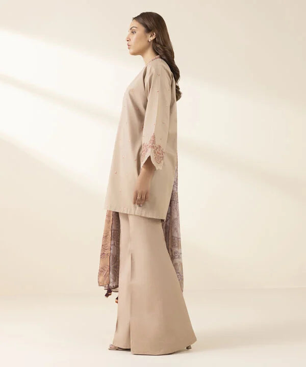 2 Piece - Embroidered Lawn Suit